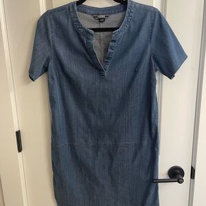 Lands End denim dress